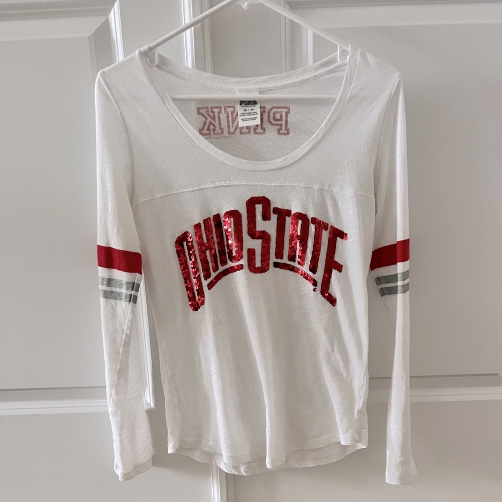 Long sleeve OSU shirt V-neck
